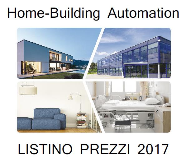 Nuovo listino domotica 2017 online!